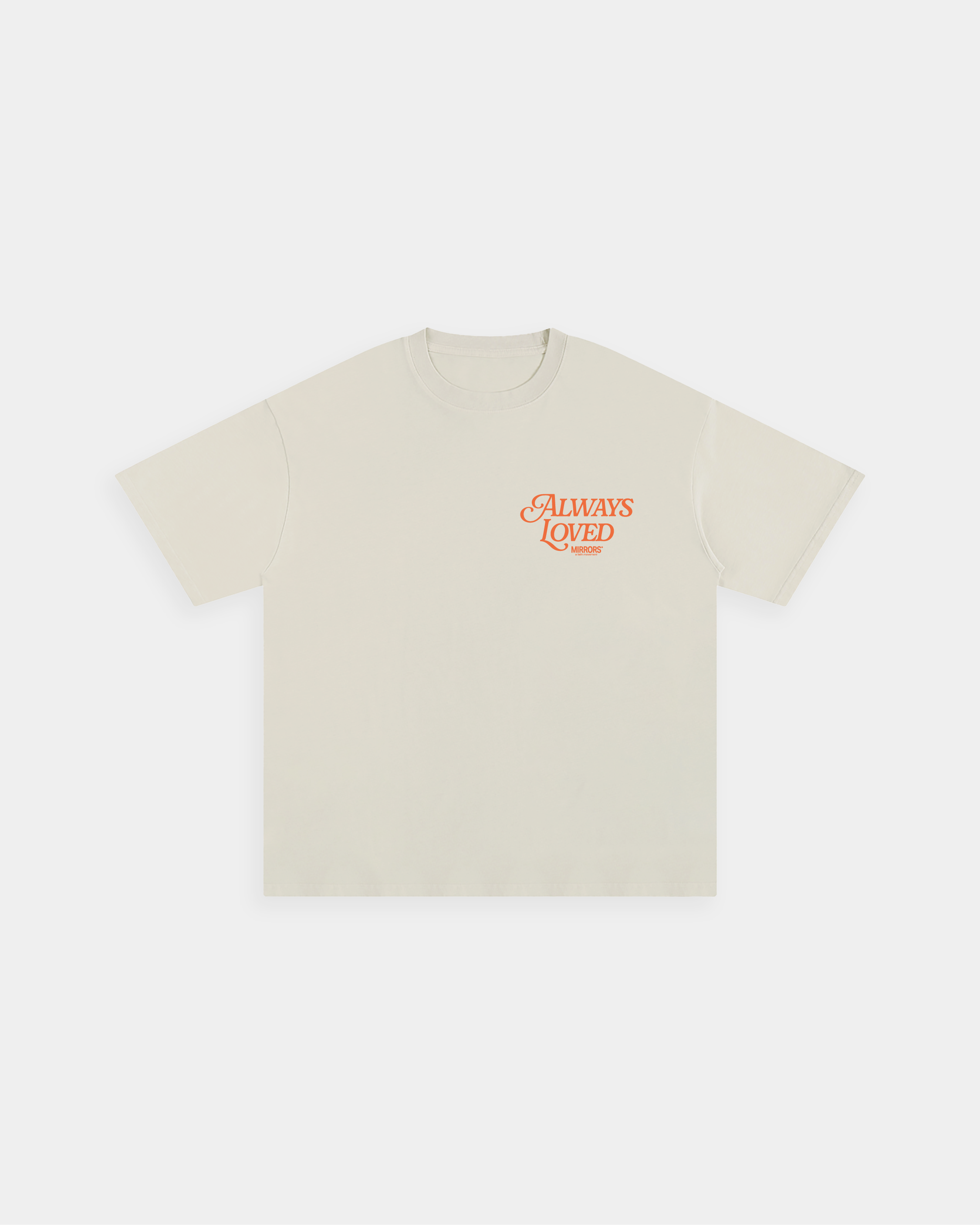 Always Loved Beige Loose Tee – Mirrors®